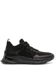 Calvin Klein baskets en mesh à lacets - Noir