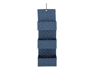 W5 Hangende opberger of opbergmanden (Hangende organizer/blauw)