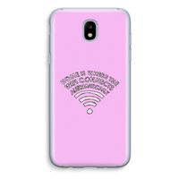 Home Is Where The Wifi Is: Samsung Galaxy J5 (2017) Transparant Hoesje