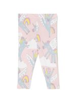 Stella McCartney Kids legging à imprimé graphique - Rose - thumbnail