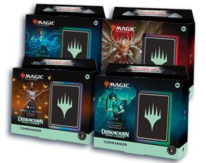 Magic the Gathering Duskmourn: House of Horror Commander Decks Display (4) english