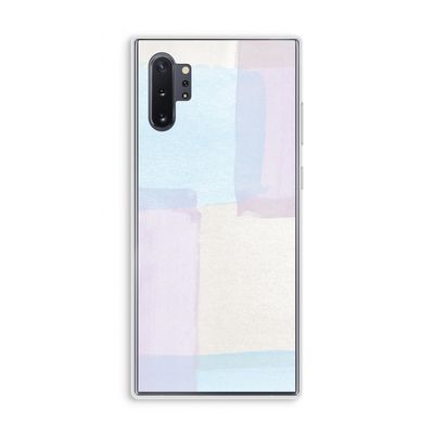 Square pastel: Samsung Galaxy Note 10 Plus Transparant Hoesje