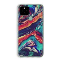 Chameleon Sun: Google Pixel 5 Transparant Hoesje