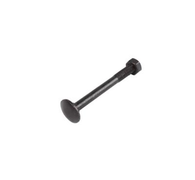 Waelbers Slotbout M6x50mm + Moer M6 zwart - 25 Stuk(s) - 9637.09