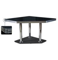Bel Air Retro Diner Tafel TO-30 Blackstone