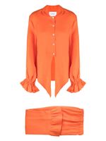Sleeper ensemble jupe-chemise Rumba en lin - Orange