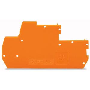 WAGO 870-119 Afsluit- en scheidingsplaat Oranje 100 stuk(s)