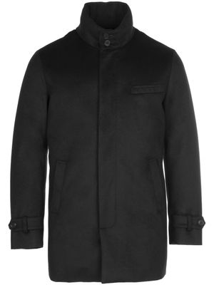 Norwegian Wool manteau à garnissage en duvet - Noir