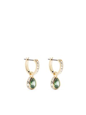Swarovski mini créoles Chroma - Or