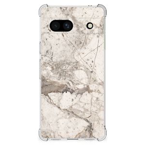 Google Pixel 7A Anti-Shock Hoesje Marmer Beige