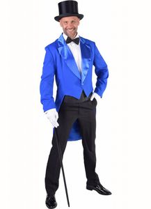 Slipjas blauw heren Cabaret half gevoerd