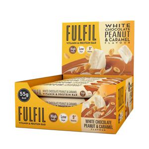 Fulfill Vitamin & Protein Bars 15repen White Peanut & Caramel