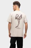 24 Uomo Heavenly Turbulence T-shirt Beige - Maat XS - Kleur: Beige | Soccerfanshop