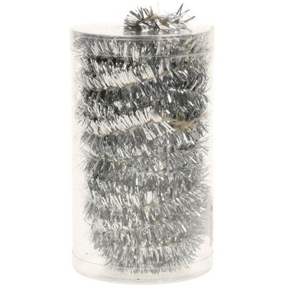 Kerstslinger?folie slingers - zilver - folie - 20 meter - extra lang - kerstversiering