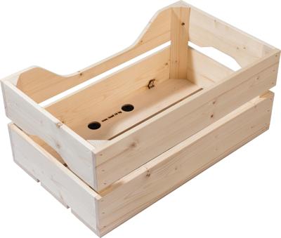 Racktime houten krat "woodpacker" wooden box woodpacker