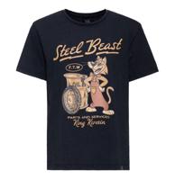 King Kerosin Steel Beast T-Shirt Anthracite-L