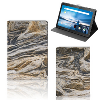 Lenovo Tablet M10 Leuk Tablet hoesje Steen - thumbnail