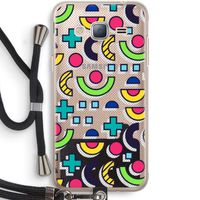 8-bit N°6: Samsung Galaxy J3 (2016) Transparant Hoesje met koord