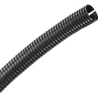 TRU COMPONENTS 1593173 TC-CRR19P203 Beschermslang (ribbelslang) Zwart 19.30 mm per meter