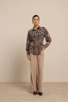 Bodil leopard jacket - multi color - 13508