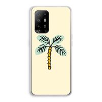 Palmboom: Oppo A95 5G Transparant Hoesje Palmboom: Oppo A95 5G Transparant Hoesje