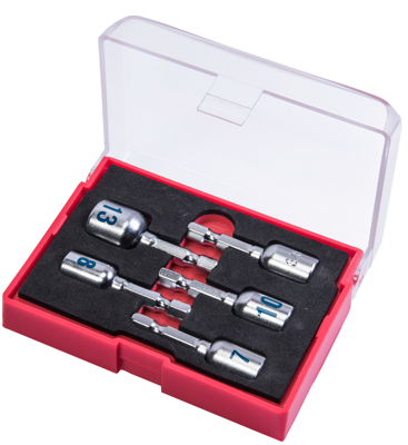 Connex Bit-Dopsleutels 7+8+10+13+3/8 Box - COXB365001