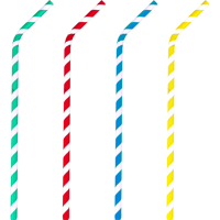 Depa Rietje | buigrietje | papier | 220mm | Ø6mm | assorti | 6000 stuks