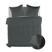 Dekbedovertrek Lyocell - (x cm) - Grijs Percale katoen - Dessin: Effen - Yellow Suites - Dekbed-Discounter.nl