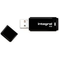 Integral USB 2.0 stick, 8 GB, zwart