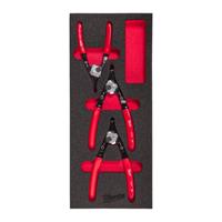 Milwaukee Foam inlay borgveertangenset | 3-delig - 4932493632