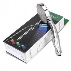 Bellson LED RGB 7 Kleuren Handdouche / Douchekop Regenboog Chroom