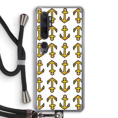 Musketon Anchor: Xiaomi Mi Note 10 Pro Transparant Hoesje met koord