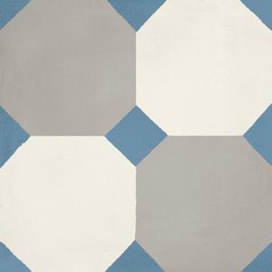 JOS. Hidro VLtegel Decor 197X197 8 Sided Blue 8.3mm Mat