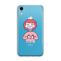 Hartje: iPhone XR Transparant Hoesje