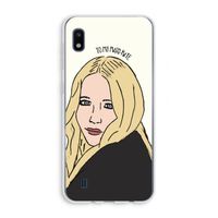 Mary Kate: Samsung Galaxy A10 Transparant Hoesje