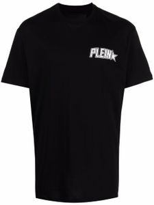 Philipp Plein t-shirt à logo Plein Star imprimé - Noir