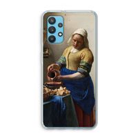 The Milkmaid: Samsung Galaxy A32 4G Transparant Hoesje