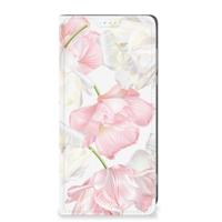 Motorola Moto G84 Smart Cover Lovely Flowers - thumbnail