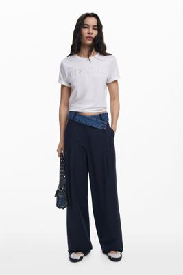 Gecombineerde tailleurbroek - BLUE - XL