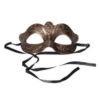 Venetiaans verkleed masker - goud - kunststof - oogmasker - carnaval - volwassenen