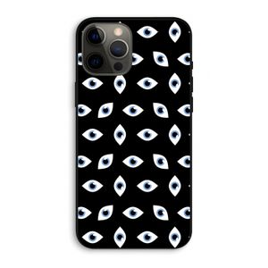 Eyes pattern: iPhone 12 Pro Max Biologisch afbreekbaar hoesje