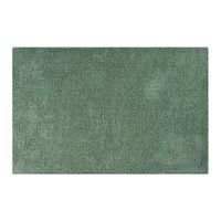 MSV Badkamerkleedje/badmat tapijt voor de vloer - groen - 40 x 60 cm   - - thumbnail