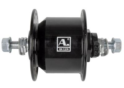 An Lun Anlun voornaaf naafdynamo 36g shimano comp vaste as zwart