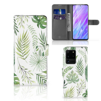 Samsung Galaxy S20 Ultra Hoesje Leaves - thumbnail