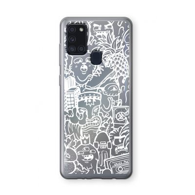 Vexx Mixtape #2: Samsung Galaxy A21s Transparant Hoesje