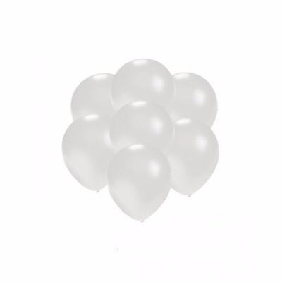 Party ballonnen - klein formaat - wit - 200x - 13 cm - feestartikelen/versiering