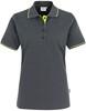 Hakro 203 Women's polo shirt Casual - Anthrazite/Kiwi Green - XS