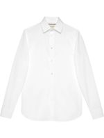 Gucci button-up cotton shirt - Blanc