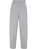 Brunello Cucinelli pantalon de tailleur à coupe fuselée - Gris - thumbnail