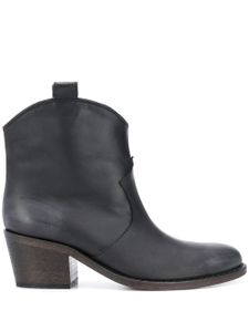 Via Roma 15 bottines d'inspiration western - Noir